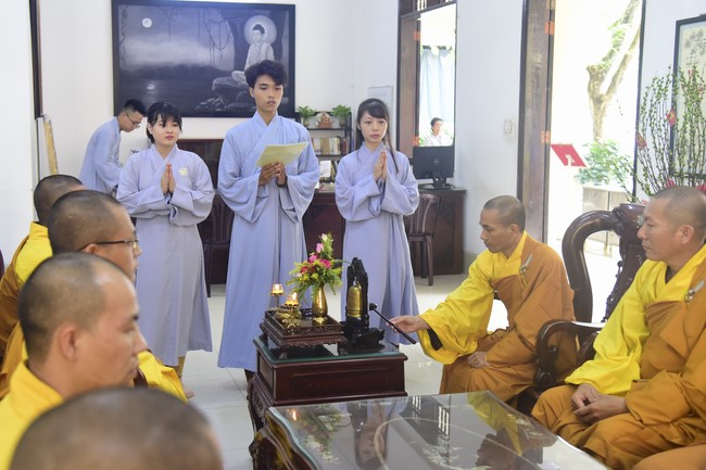 The 1st Three-Jewel Refuge Ceremony in 2021